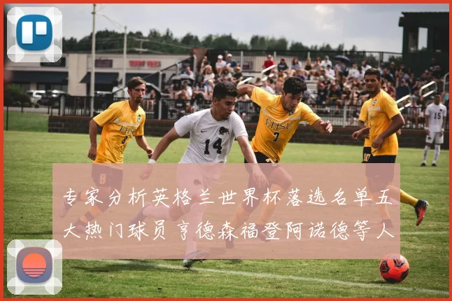 专家分析英格兰世界杯落选名单五大热门球员亨德森福登阿诺德等人引发热议